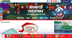 Desktop Screenshot of animatedchristmas.com